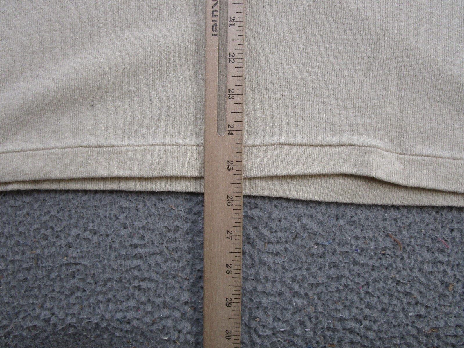 Vintage Military Shirt Henley Cold Weather Type 1 Wool Blend Undershirt Size M gallery