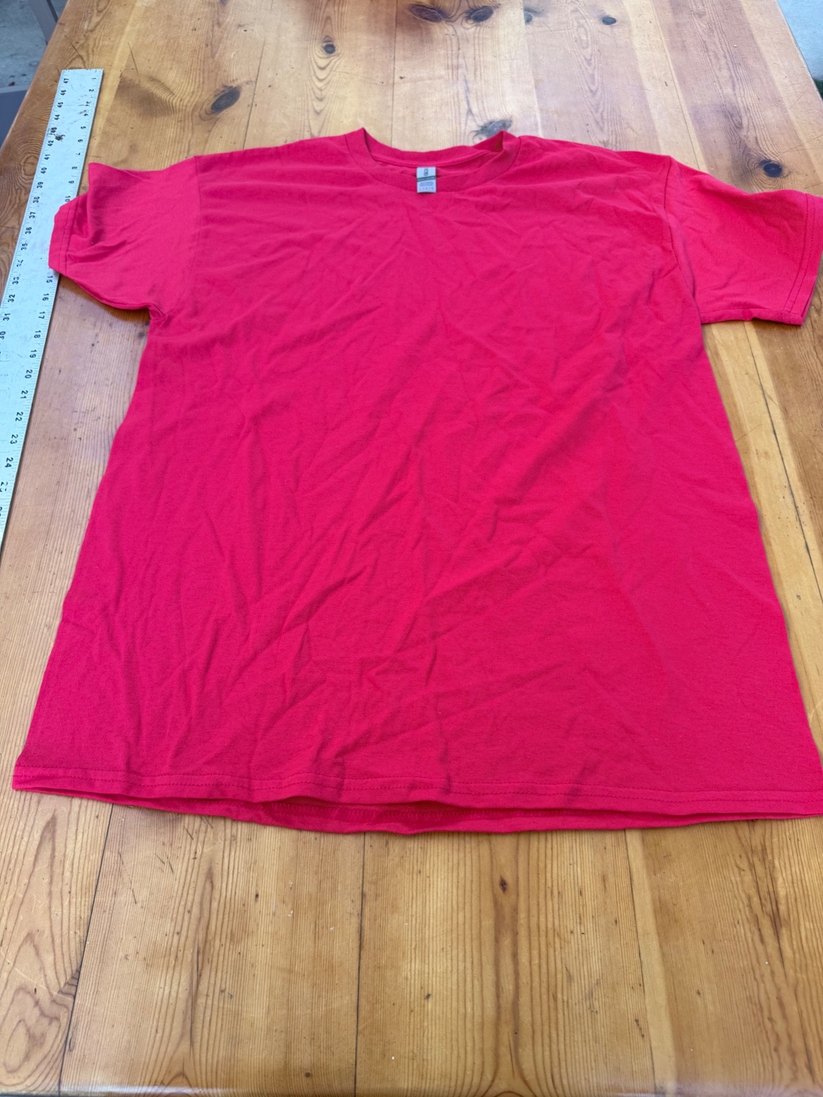 Gildan G500 Heavy Cotton T-Shirt Short Sleeve 100% Cotton RED SZ L F14 NWOT gallery
