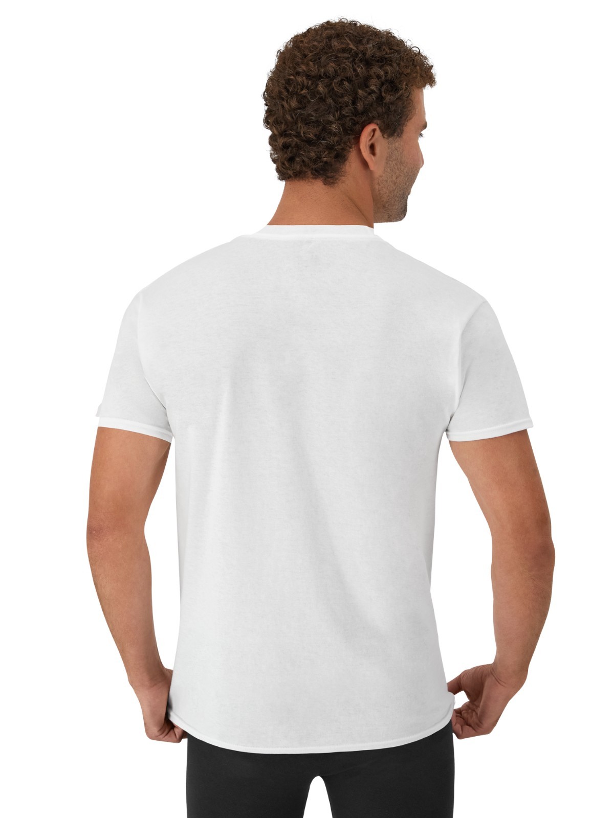 Hanes Men'S Value Pack White V-Neck Undershirts, 10- Pack and 6- Pack gallery