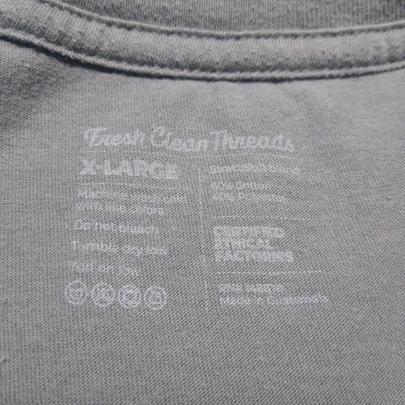 Fresh Clean Threads Performance Crew Tee Shirt Men XL Short Sleeve Lot of 3 Soft gallery
