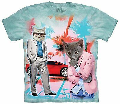 The Mountain Tie Dye T-Shirt Undercover Kittens Cat Animals