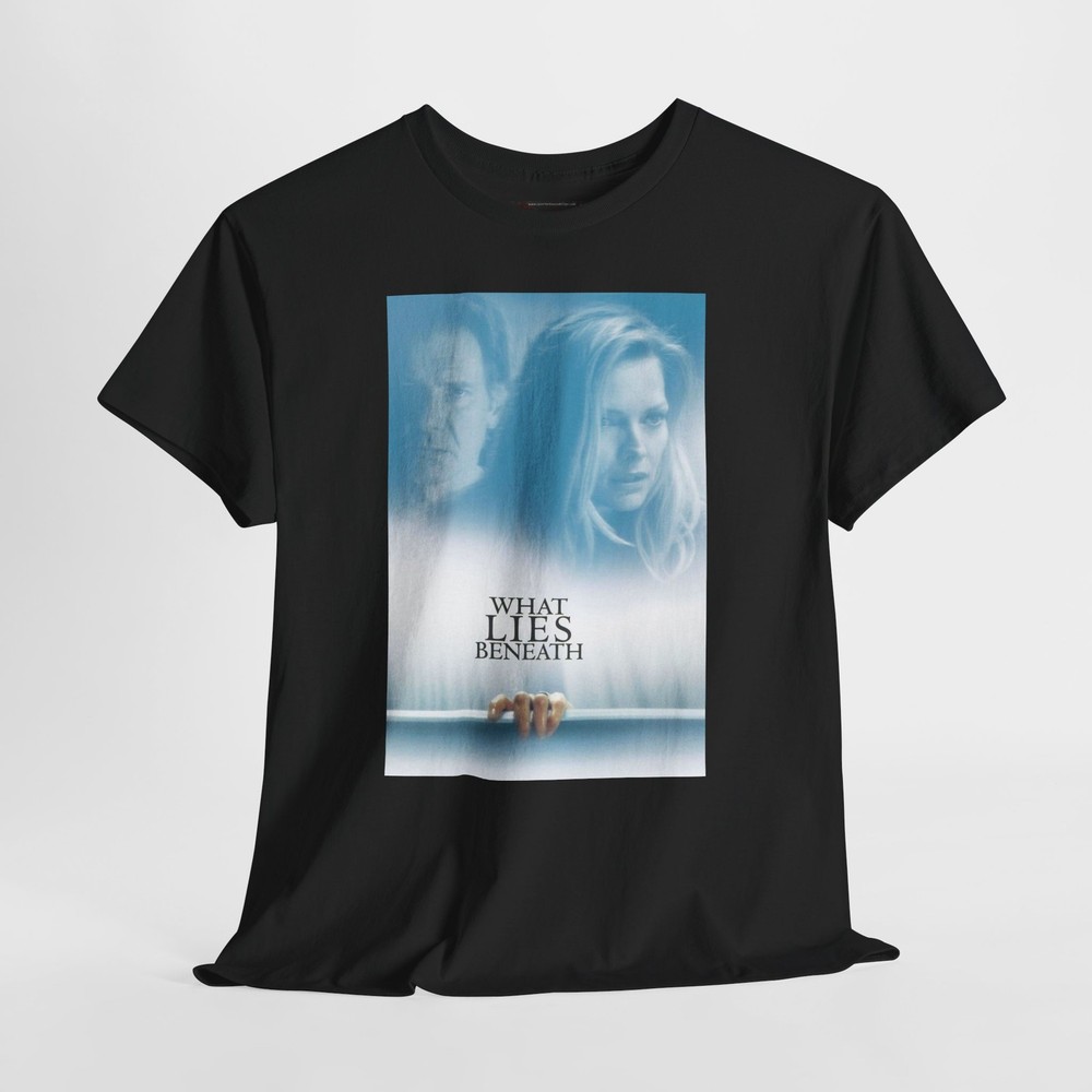 What Lies Beneath 2000 Retro Movie Poster Horror Unisex Graphic T-Shirt