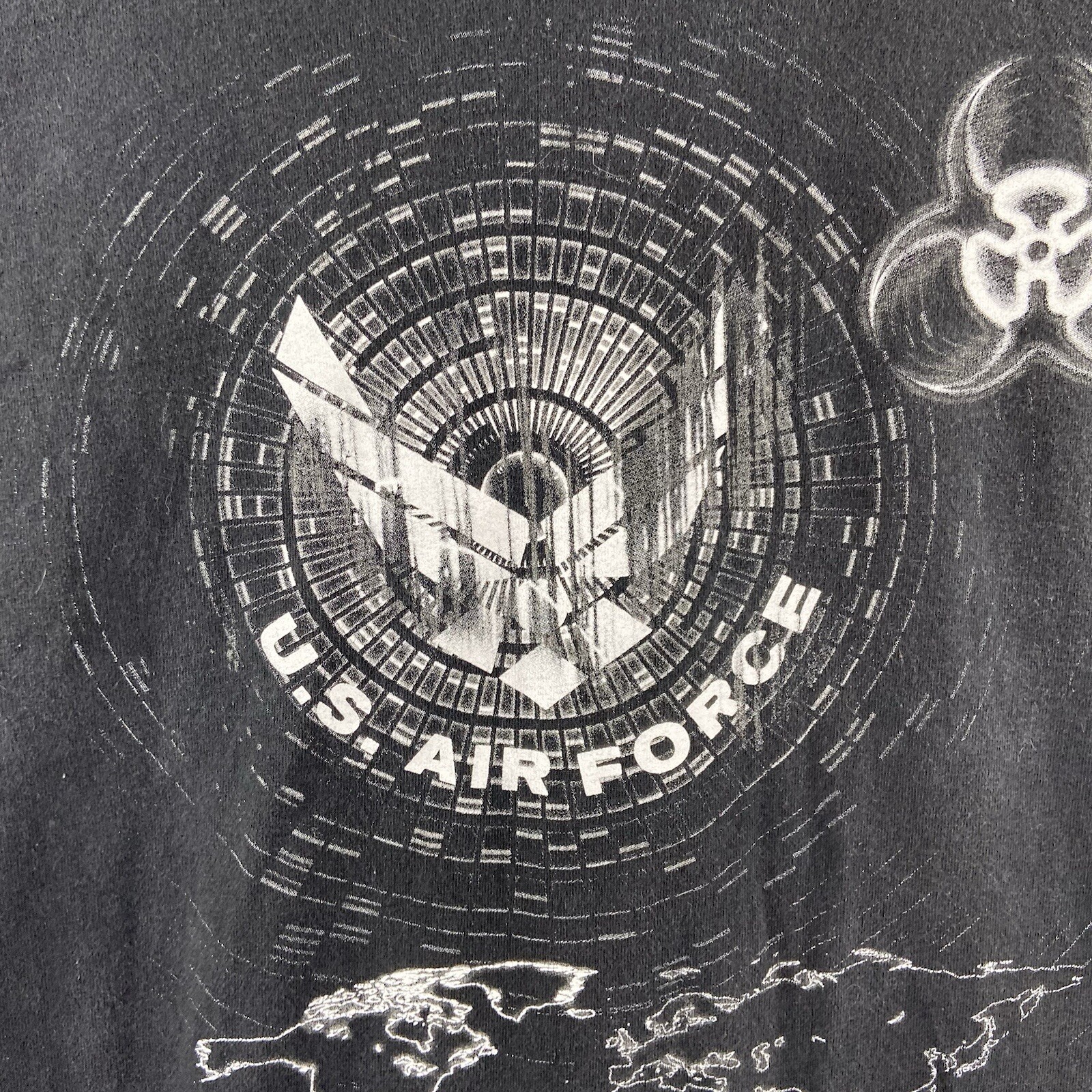 Vintage Murina T-Shirt men's Large Graphic USAF United States Air Force Cotton gallery