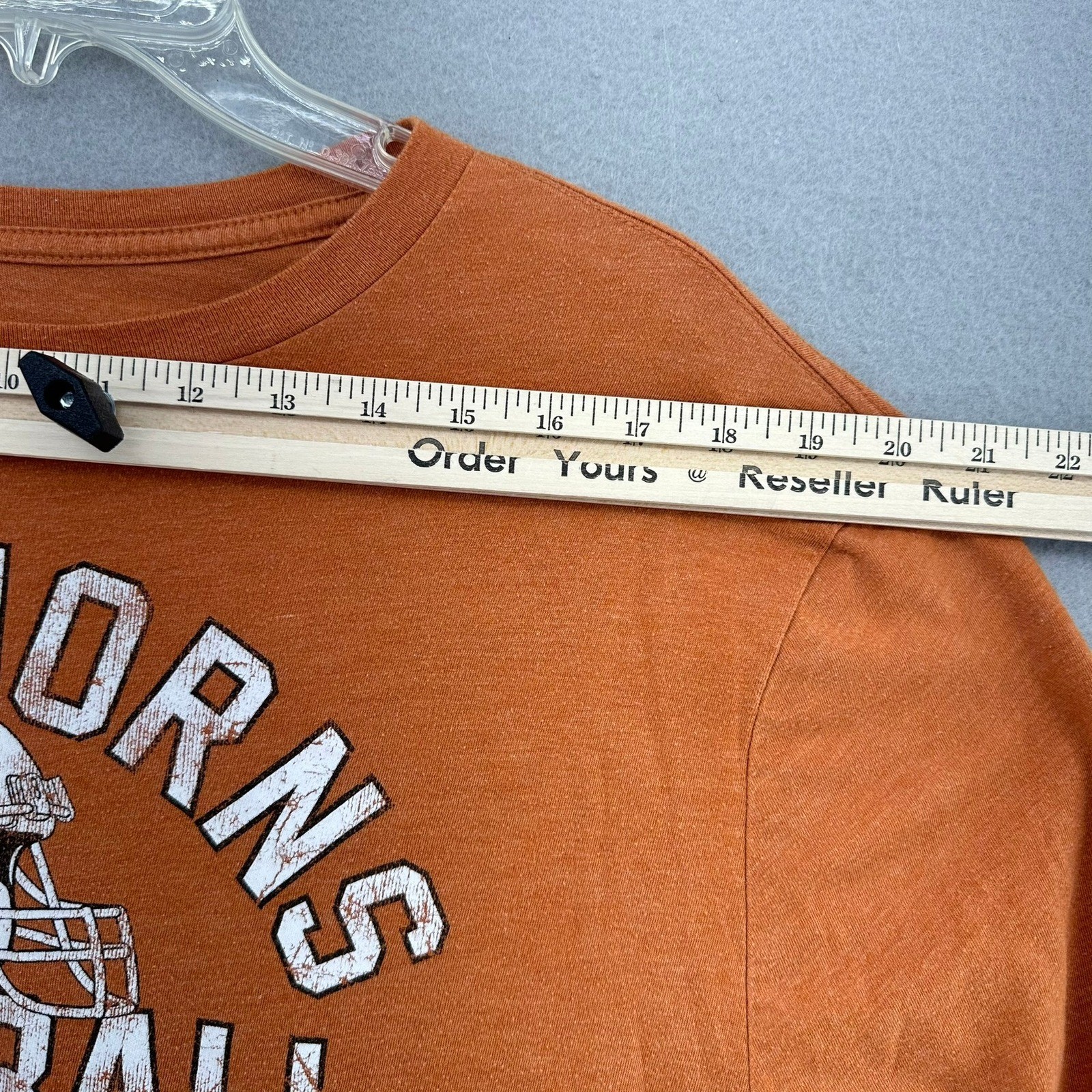 University of Texas Longhorns Fanatics Football T Shirt Mens L Orange NCAA Frat gallery