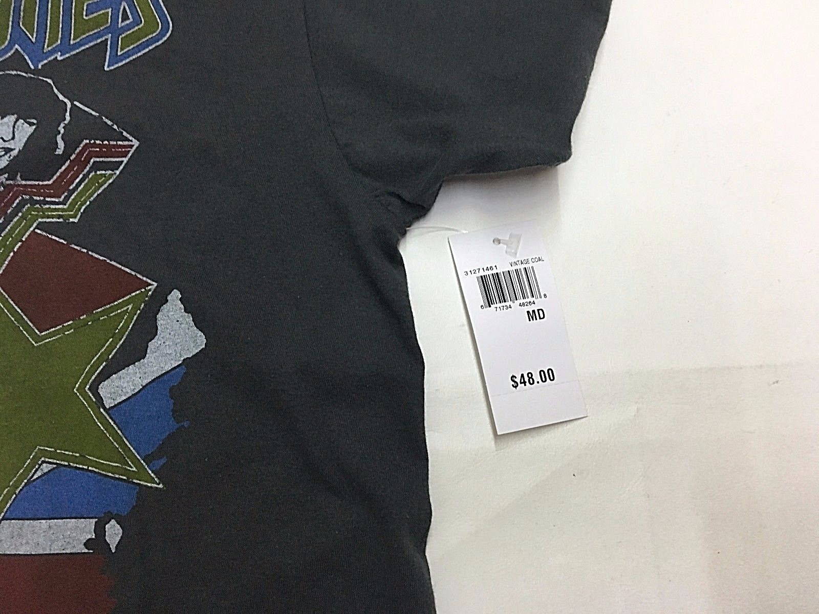 Rolling Stones NORTH AMERICAN TOUR 1981 UNION JACK T-Shirt NWT 100% Authentic gallery