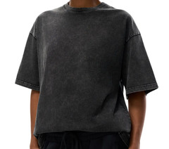 NEW- Premium Snow Washed Oversized Cotton T-Shirt Vintage Porsche Design – Small