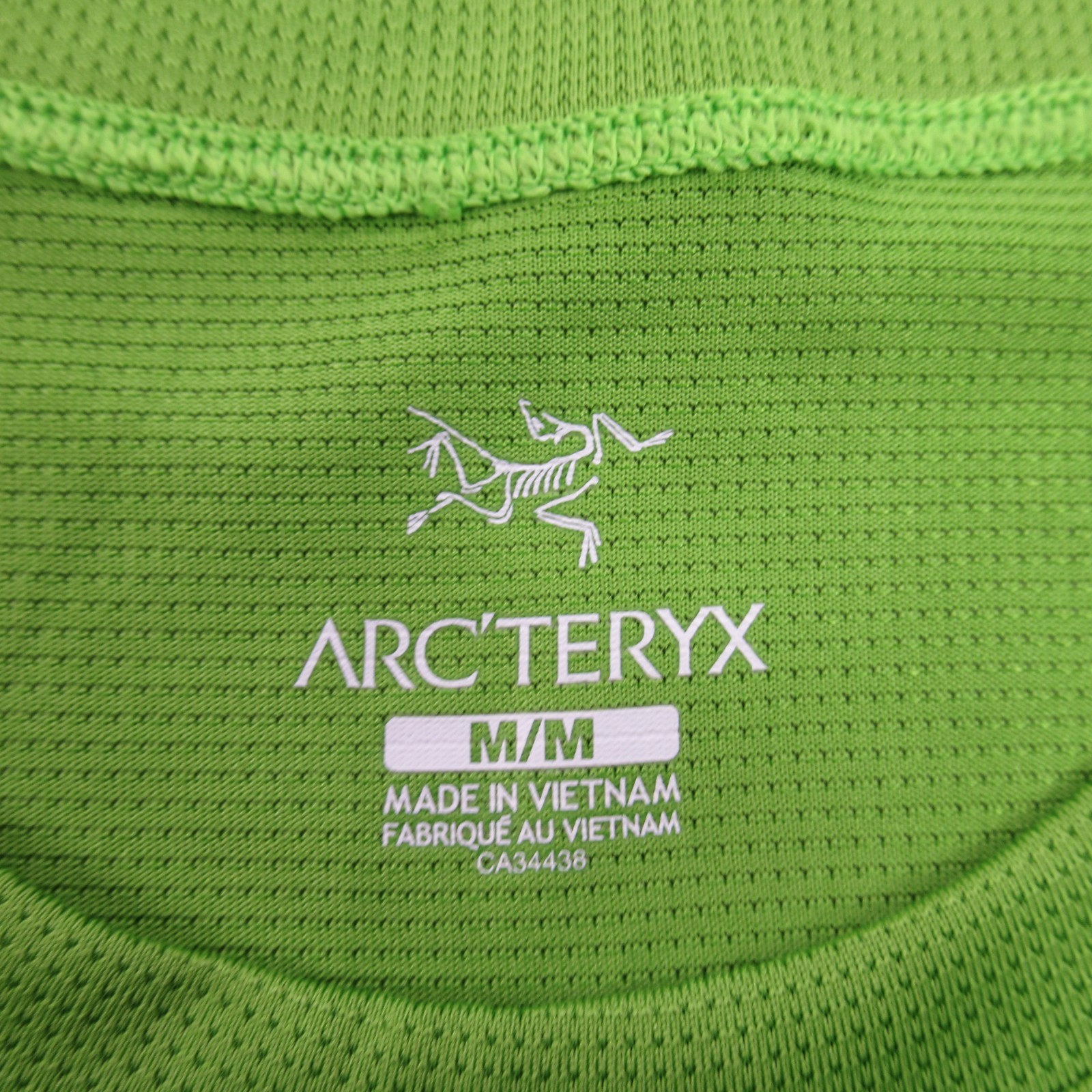 Arcteryx Shirt Mens Medium Sleeveless Crew Neck Stretch Lightweight Hiking Green gallery