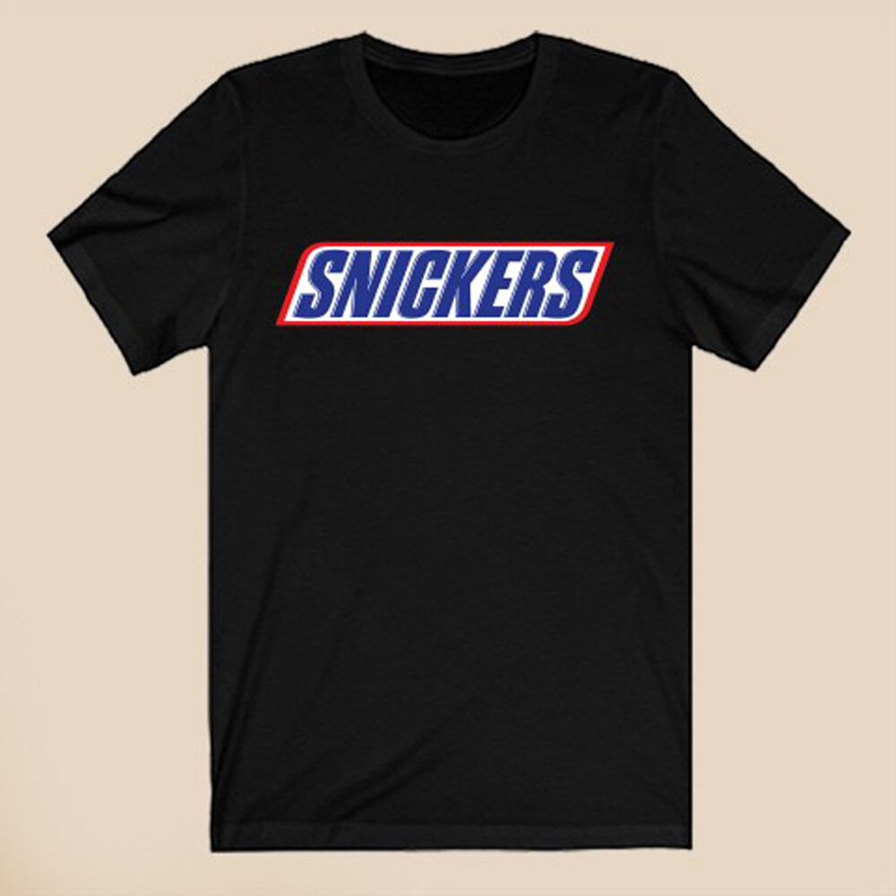 Snickers Chocolate Bar Men's Black T-Shirt Size S-5XL gallery