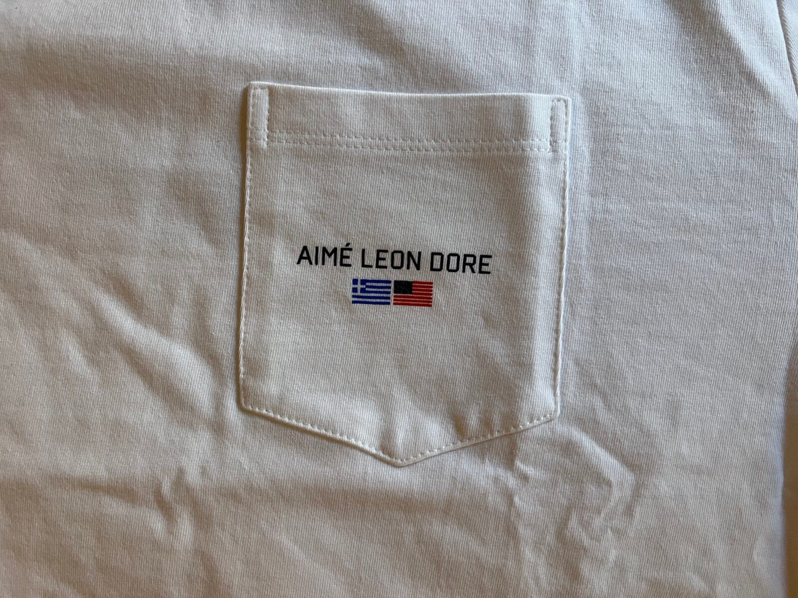 Aime Leon Dore ALD 38-GS Offshore Tee 1986 Technohull Logo Bright White XXL SS23 gallery