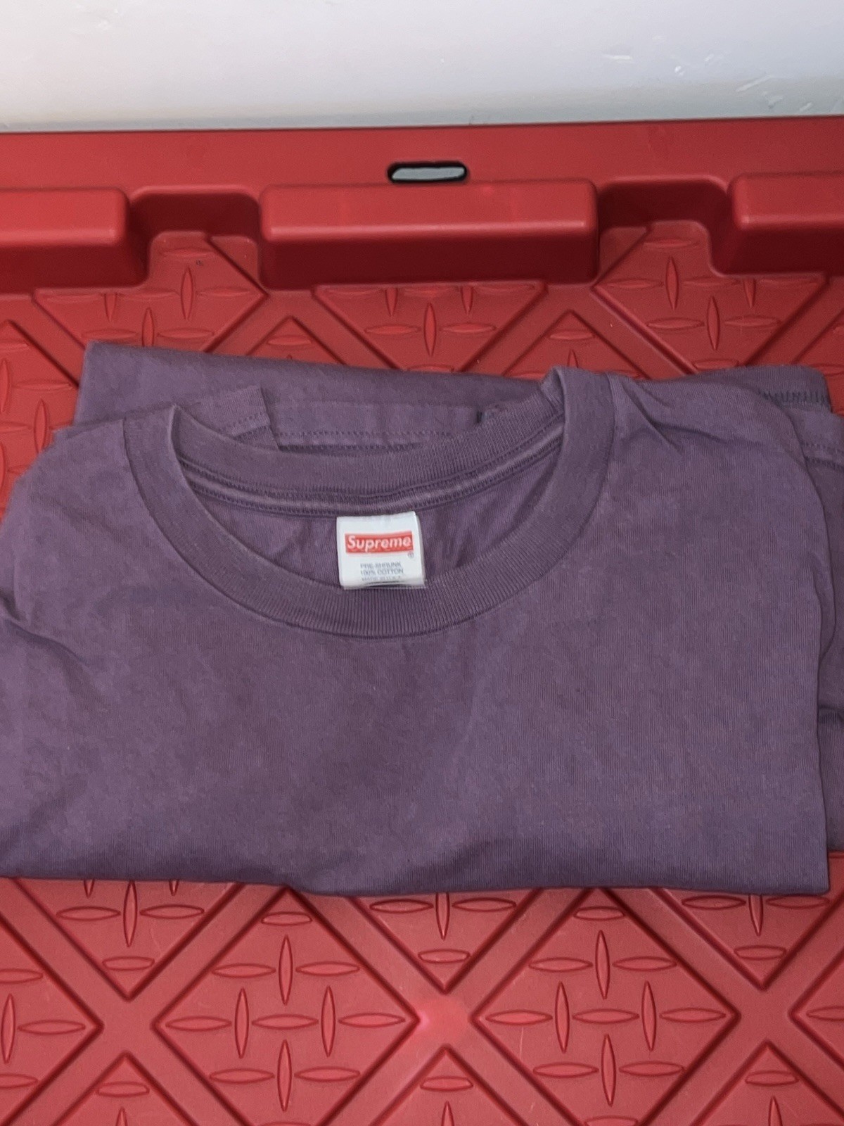 Supreme Tonals Box Logo T-Shirt Dusty Purple, Size XXL gallery