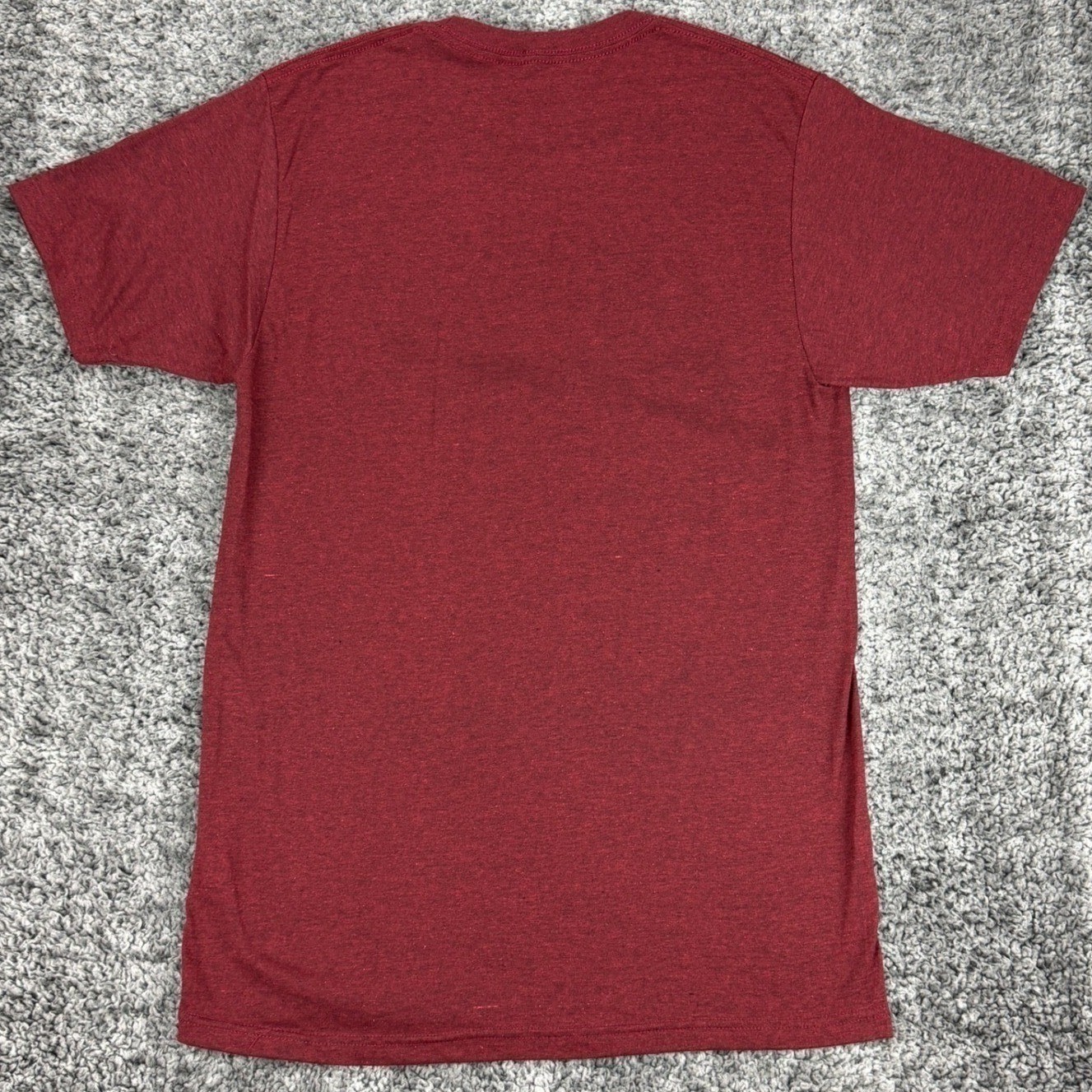 NEW Dr Pepper Logo Men's M Red Heather T-Shirt Tee Luv Graphic Cotton Blend gallery