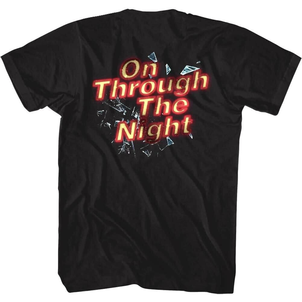 Def Leppard On Through The Night Shattered Glass Men's T Shirt Band Merch gallery