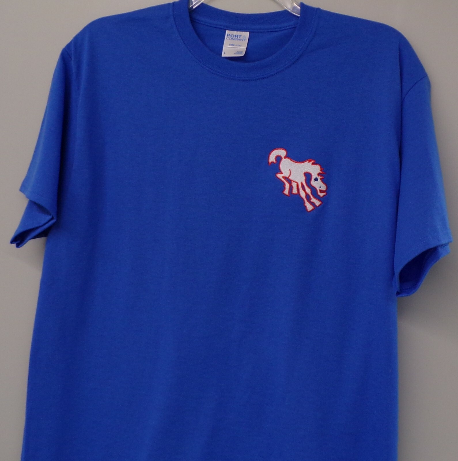 Denver Broncos 1966 Helmet Logo Embroidered T-Shirt S-6XL, LT-4XLT New gallery
