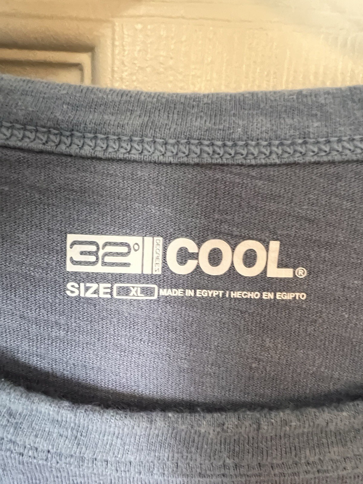 32 Degrees COOL T-Shirt Mens XL Summer Cotton Jersey Pocket Crew Neck Outdoor gallery