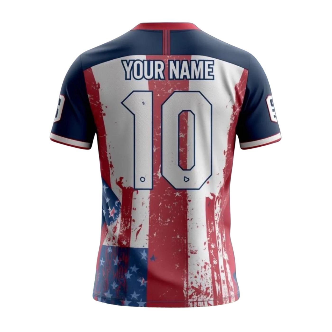 USA Soccer Jersey American Flag Patriotic World Cup Unisex Fan Shirt Tee gallery