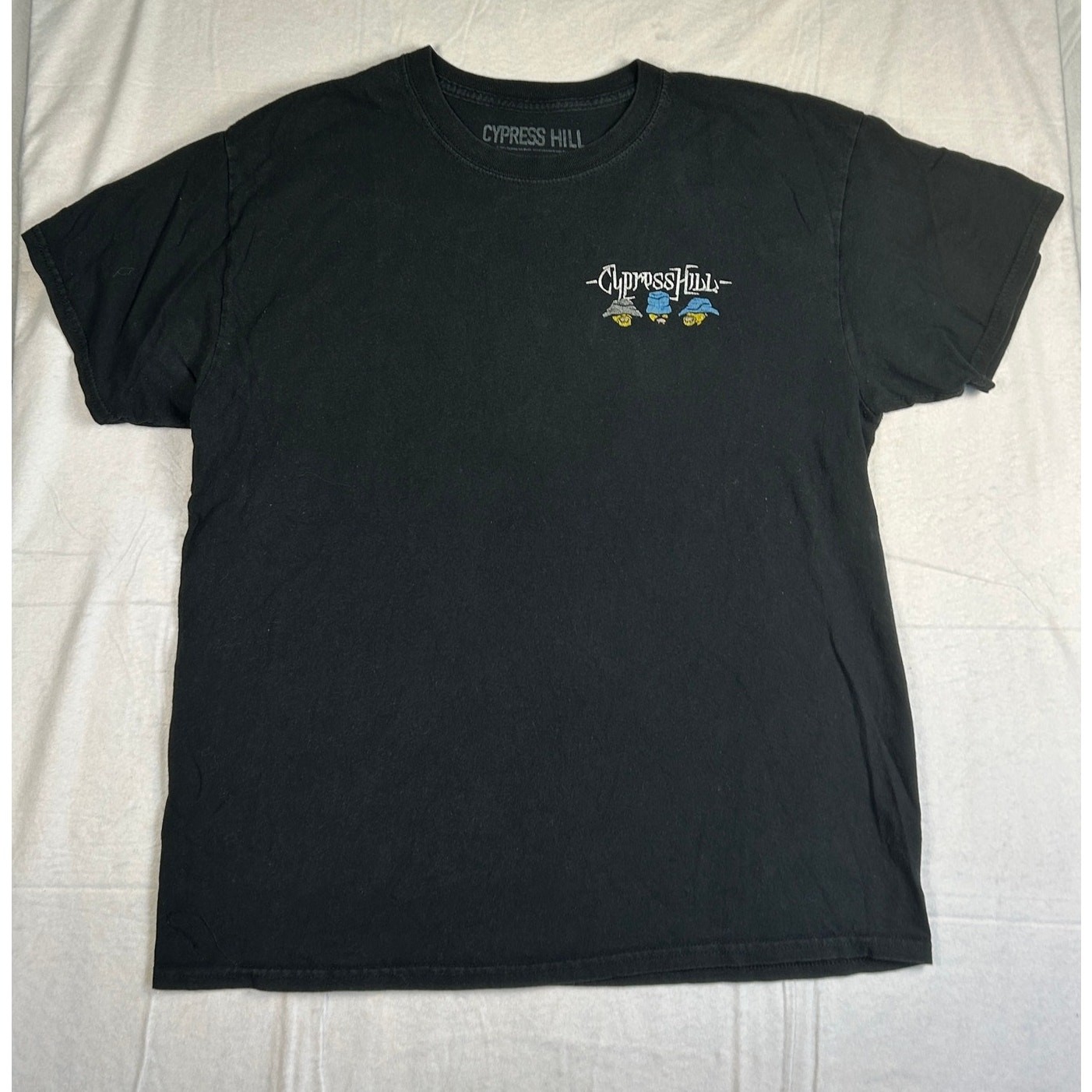 Cypress Hill 2021 Graphic T-Shirt Men’s Medium/Large Black Goodie Two Sleeves