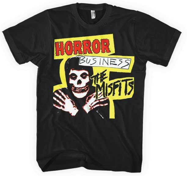 MISFITS Horror Business T SHIRT S-M-L-XL-2XL Brand New Official Merchandise gallery