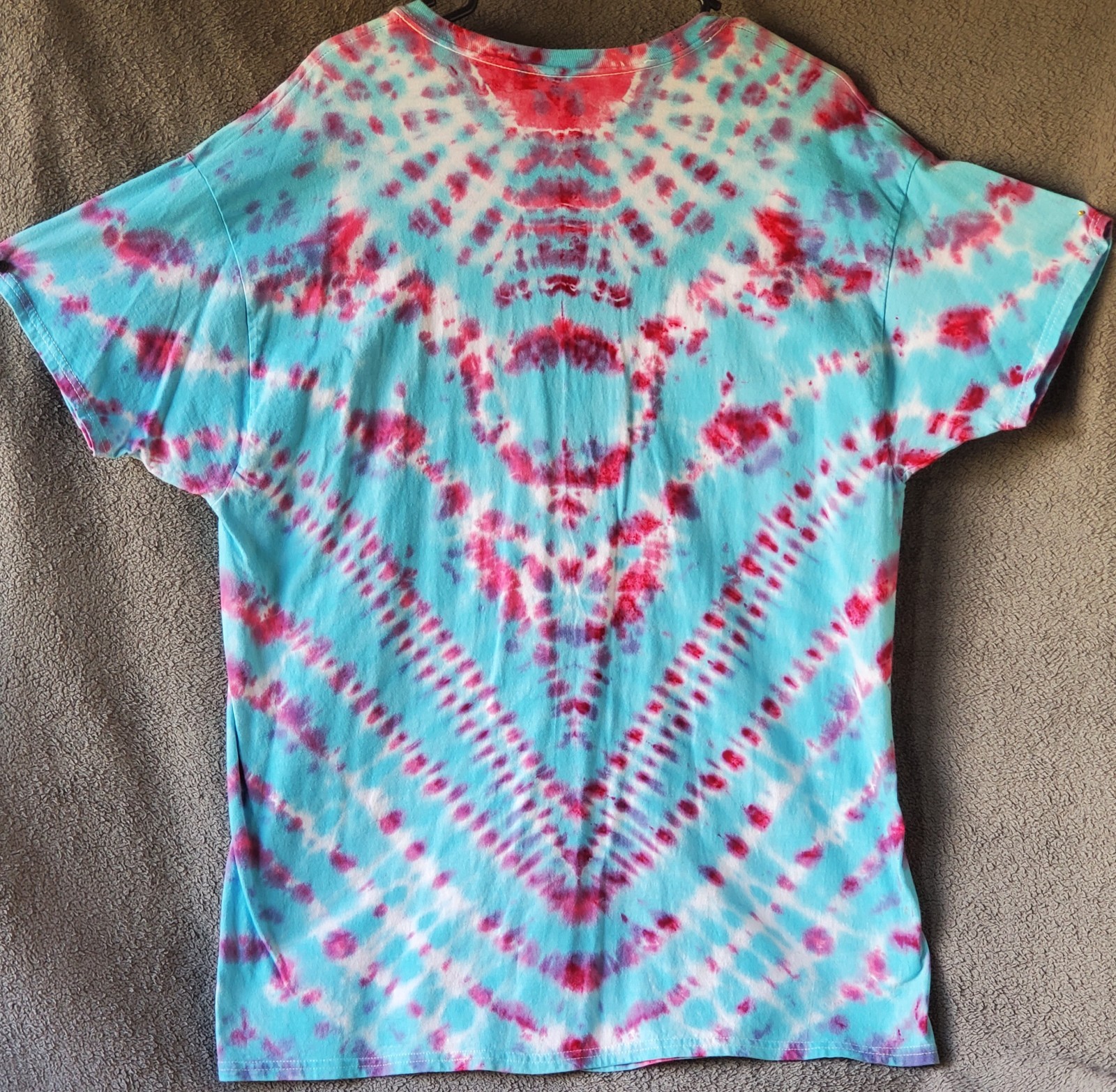 HANES SIZE X-LARGE 100% Cotton Tye Dyed Shirt Pre-washed WON'T FADE VERY SOFT gallery