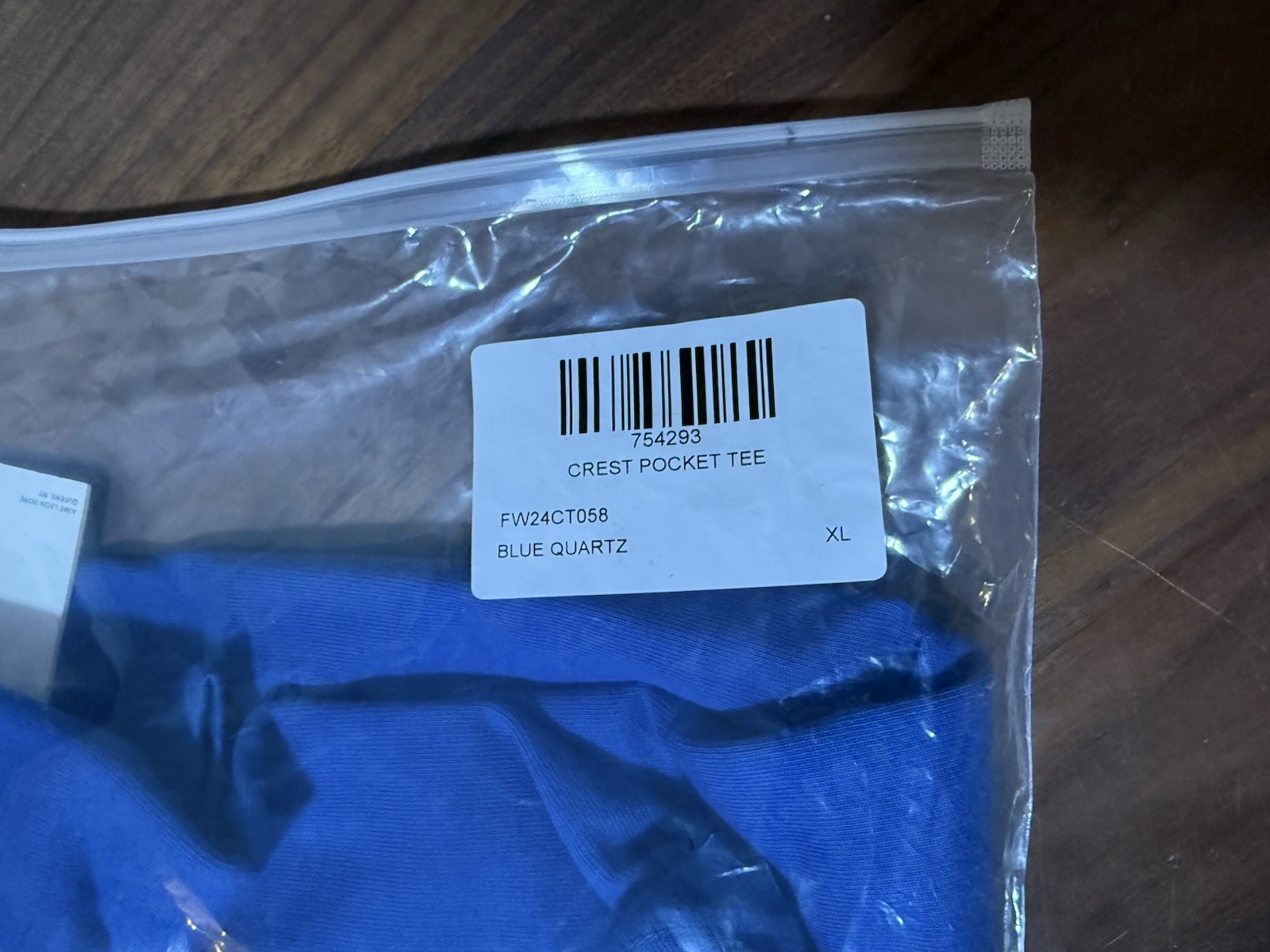 Aime Leon Dore ALD Monogram Pocket Tee Cotton T-Shirt Size XL “Blue Quartz” gallery