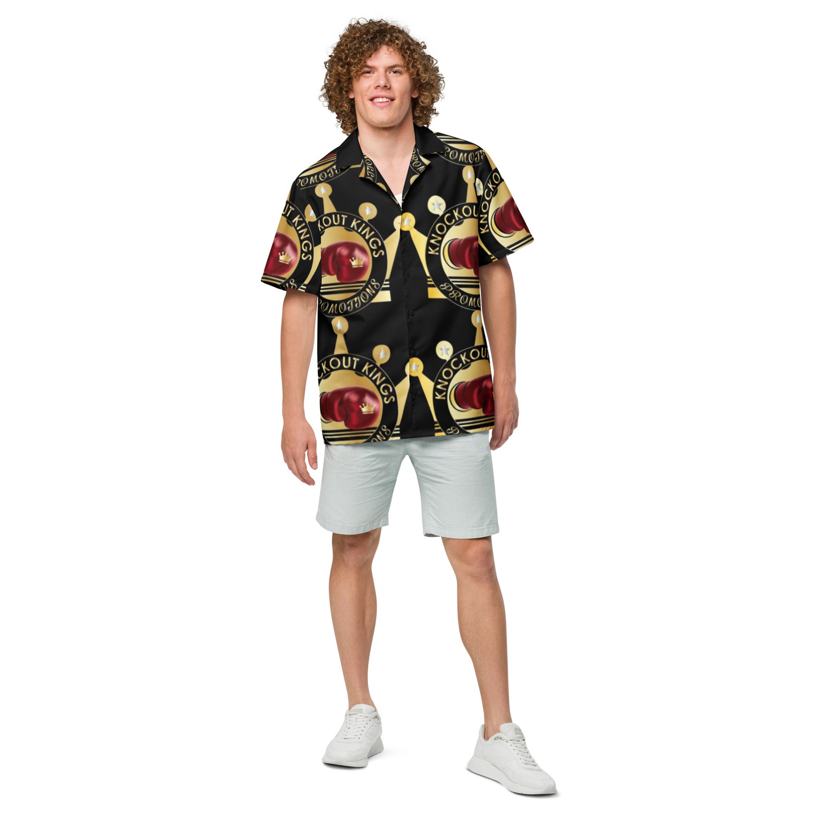 Knockout Kings Promotions – Unisex button shirt