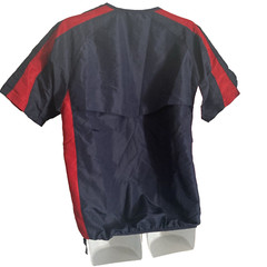 CoopersTown Dream Park Baseball Windbreaker Batting Shirt Sz Small Blue Vented