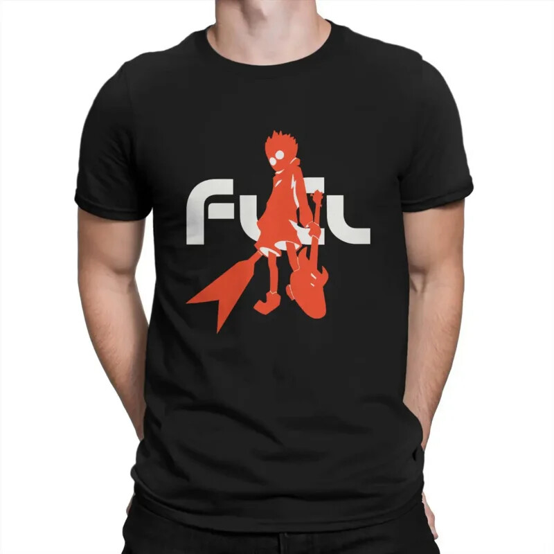 Anime Naita MAN'S tshirt FLCL o neck tops 100% cotton t shirt humor high quality gallery