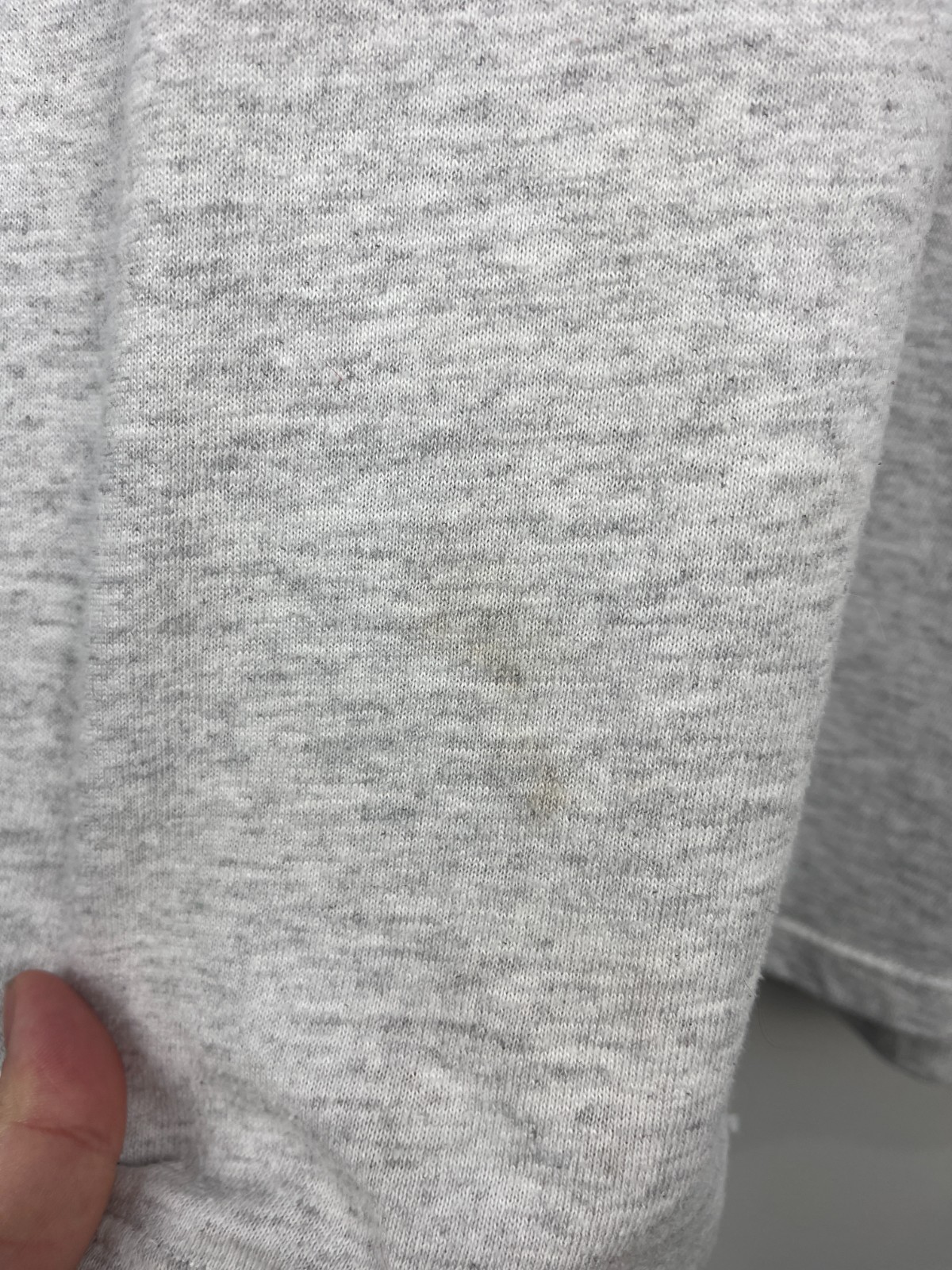 Vintage 90s Jerzees Blank Grey Tee Size XL gallery