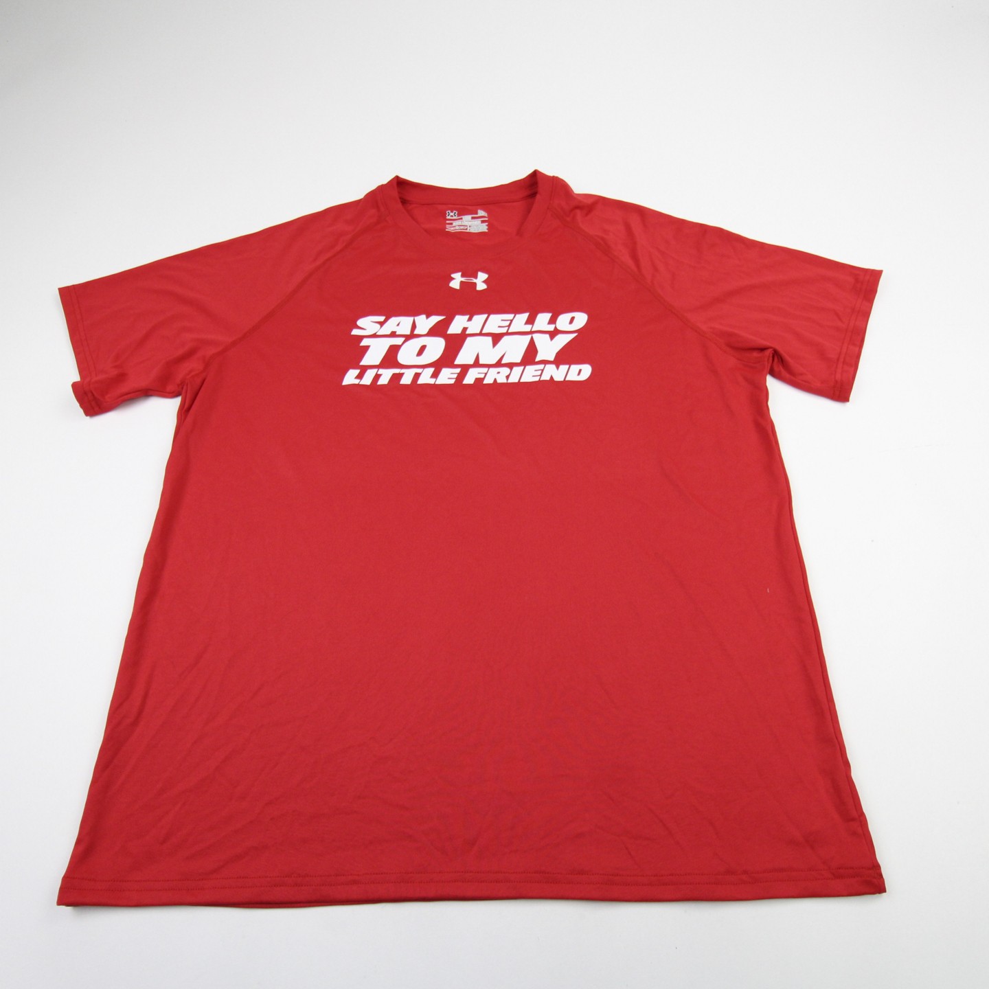 Under Armour HeatGear Short Sleeve Shirt Men’s Red Used L