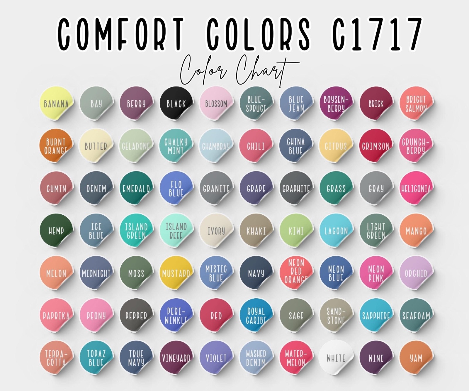 🔥Comfort Colors 1717 Unisex Short Sleeve Heavyweight TShirt Vintage Washed gallery