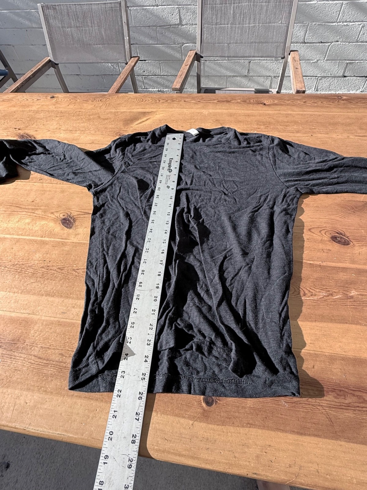 Bella + Canvas 3513 Unisex Retail Fit Triblend T Shirt Long Sleeve SZ L L1 gallery