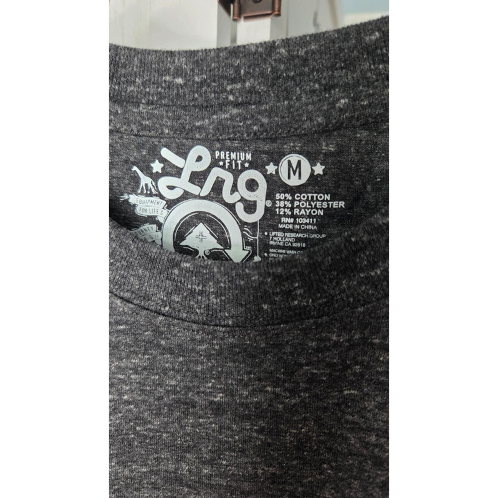 LRG Hello Kitty Apple Graphic Tee Gray Marled Sanrio Kawaii Shirt New Medium gallery