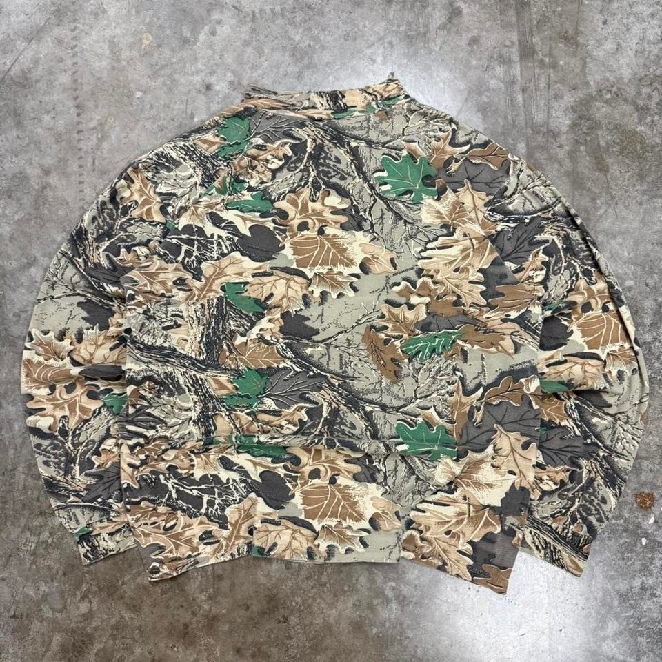 Vintage 90s Advantage Camo Boxy Fit Long Sleeve Size L gallery
