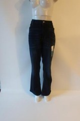 NWT Womens Lee Riders Midrise Bootcut Dark Blue Denim Jeans 24M *