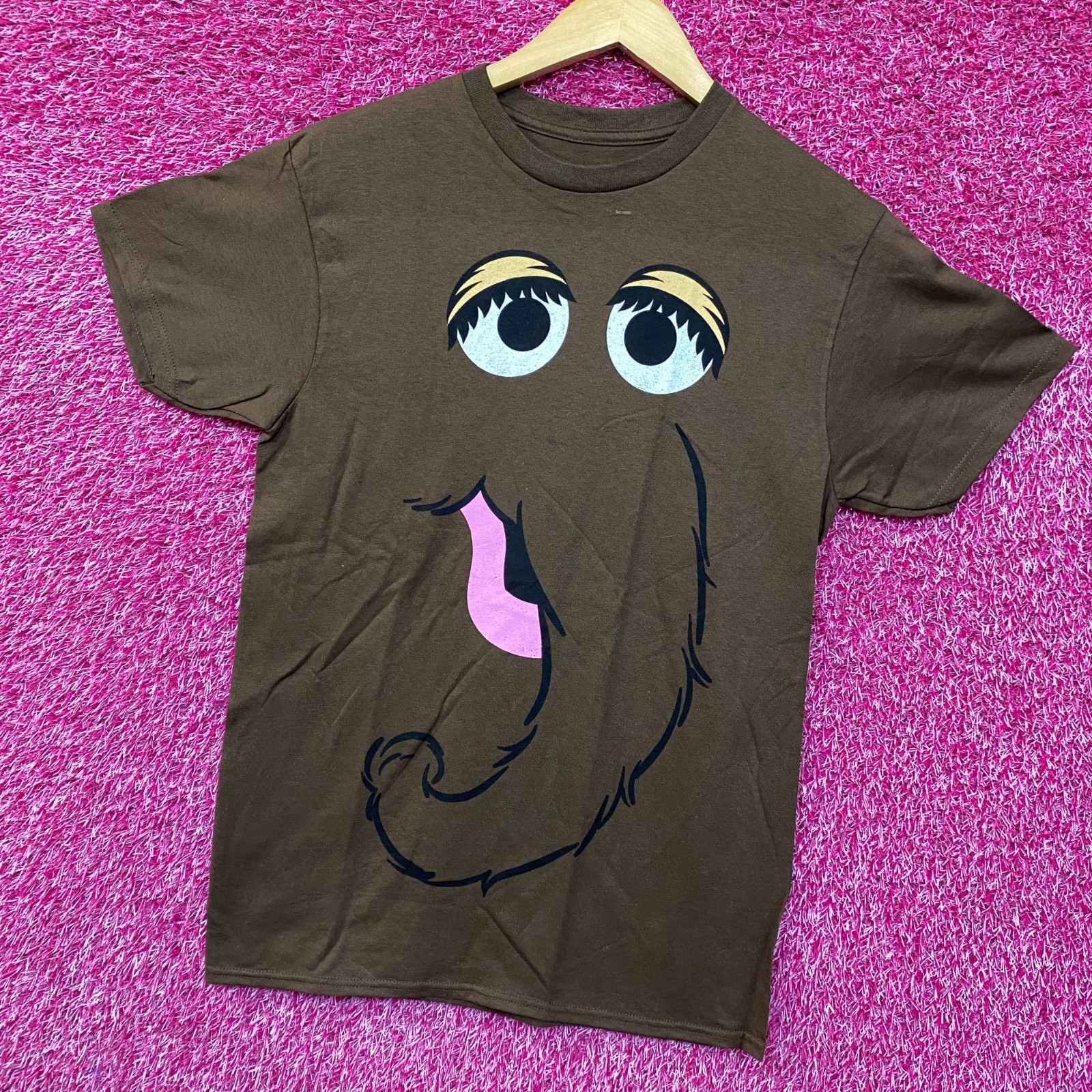Seven Times Six Sesame Street Snuffleupagus Face T-Shirt Small gallery