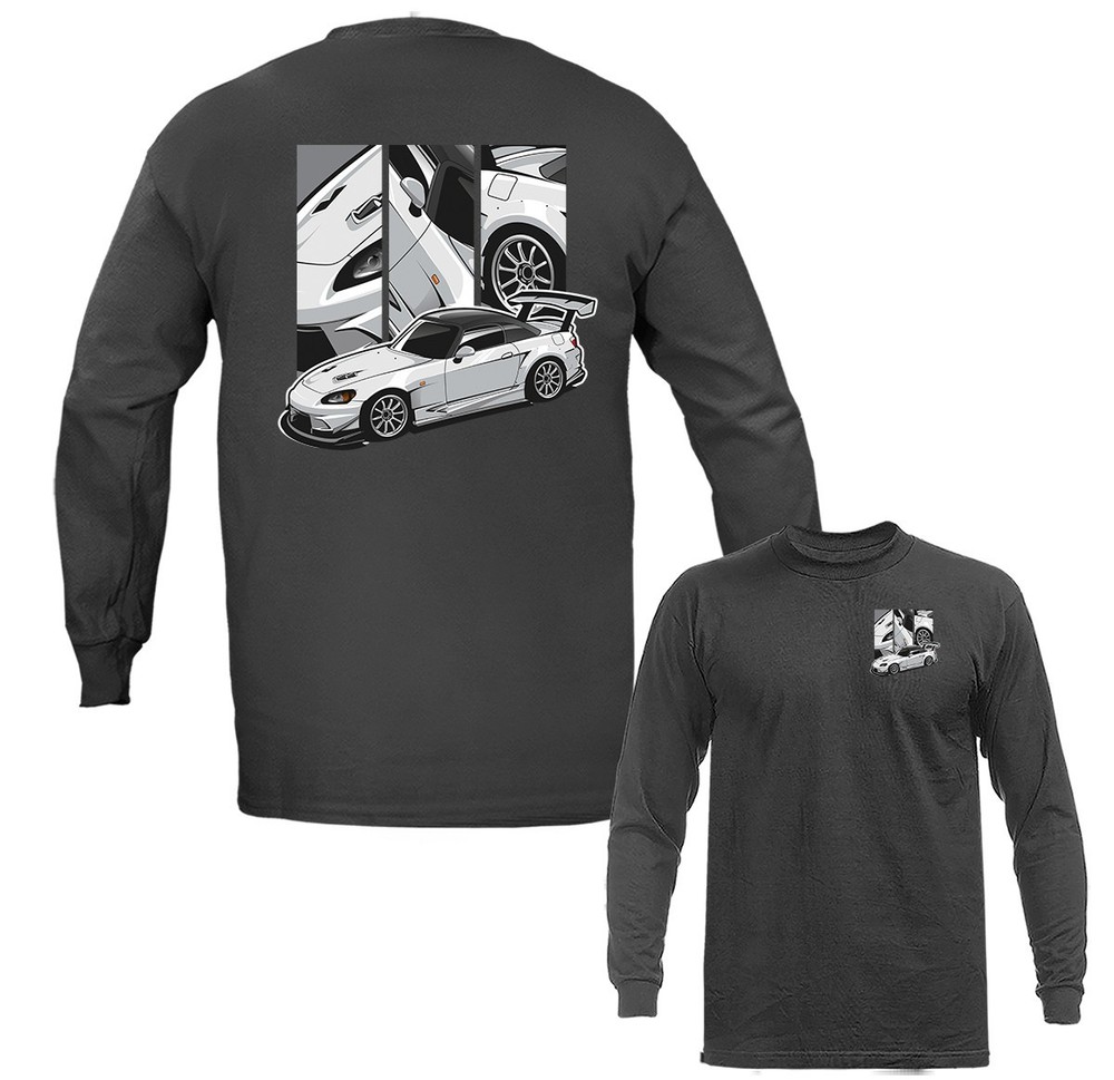 Street Legend Imported Tuned Custom JDM Sports Car Long Sleeve