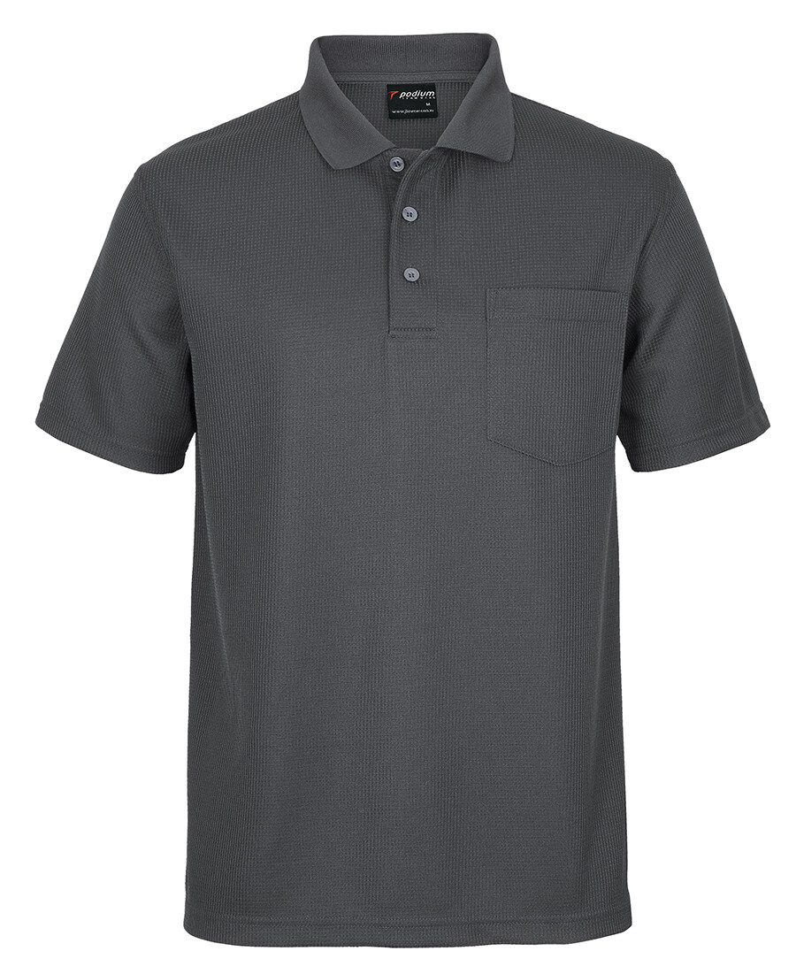 Jb's wear Podium Textured Waffle Pocket Polo With Cool Moisture Wicking Fabric gallery