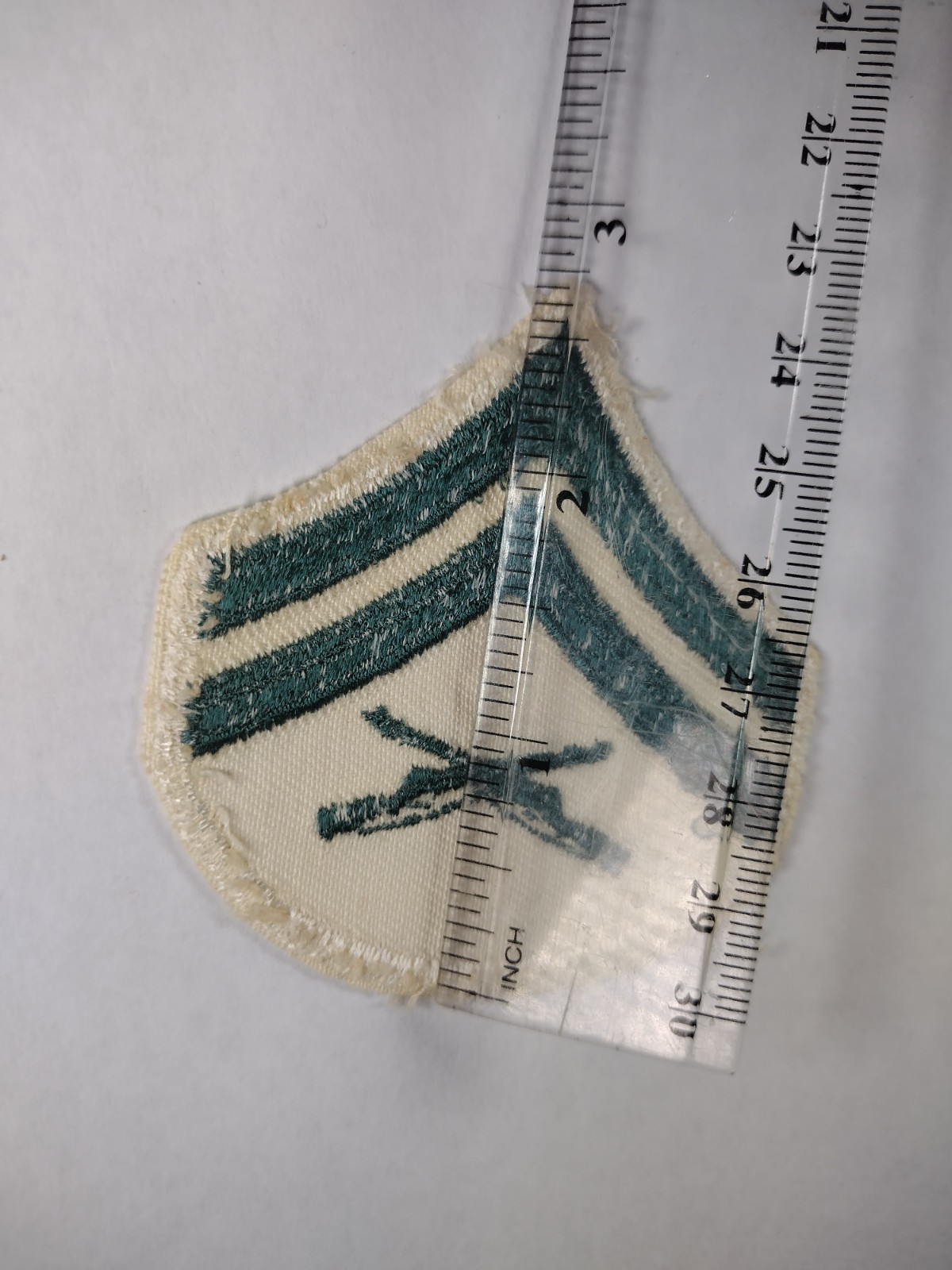 USMC: Corporal E4 – Green / White (2 pcs) FEMALE Size