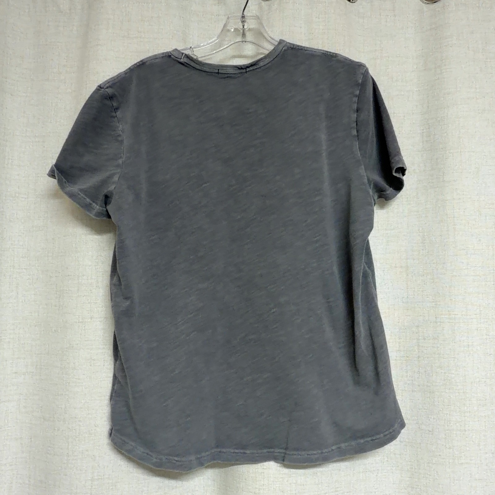 MARINE LAYER Gray Cotton Pocket Tee Short Sleeve Stretch Jersey sz M gallery