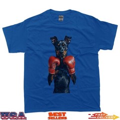 Doberman Pinscher Boxing T-Shirt