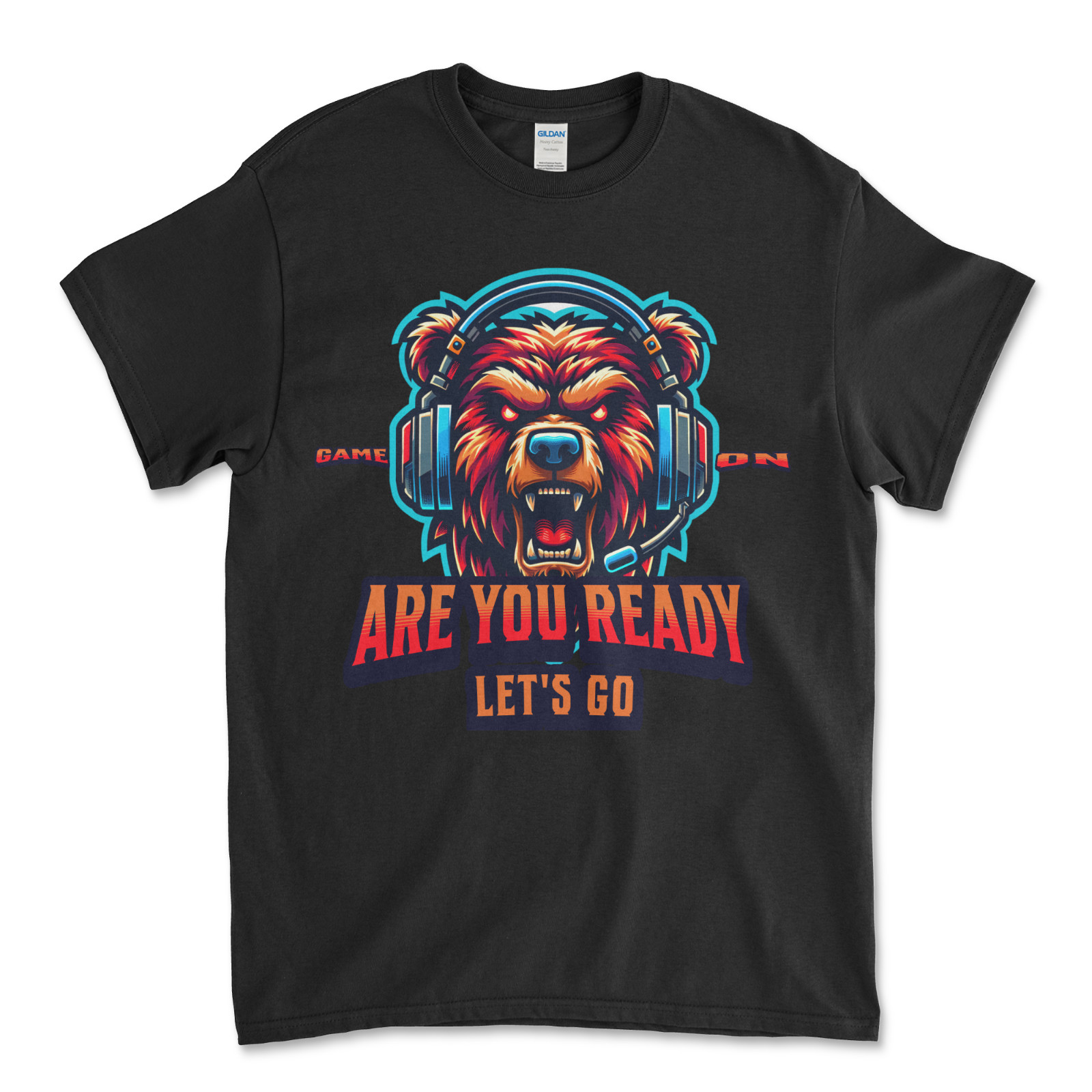 Custom T-Shirt Are You Ready! / Unisex Soft Style T-Shirts, Gildan Heavy- Cotton gallery
