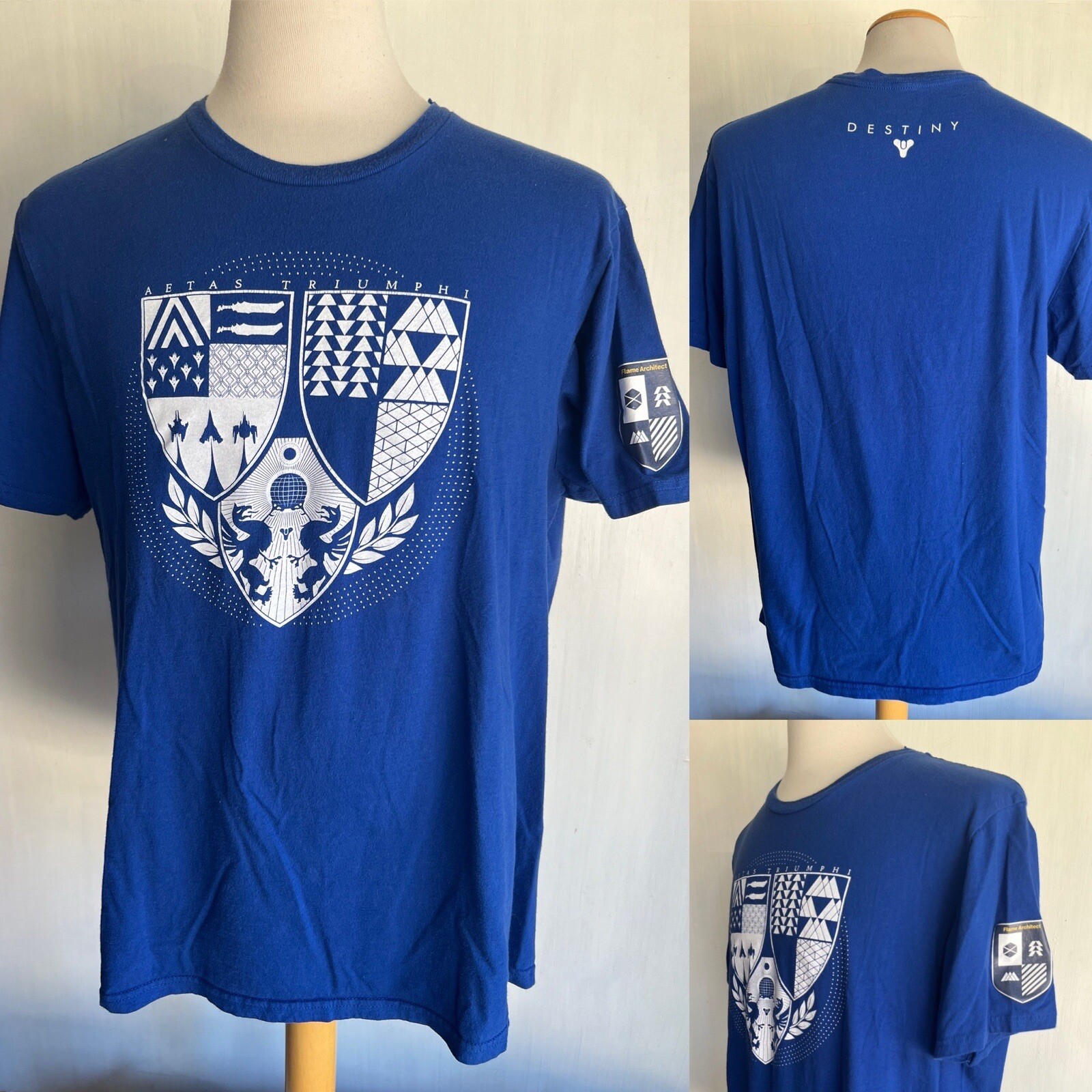 DESTINY (2014) Official Men's Aetas Triumphi "Flame Architect" T-Shirt Size XL gallery