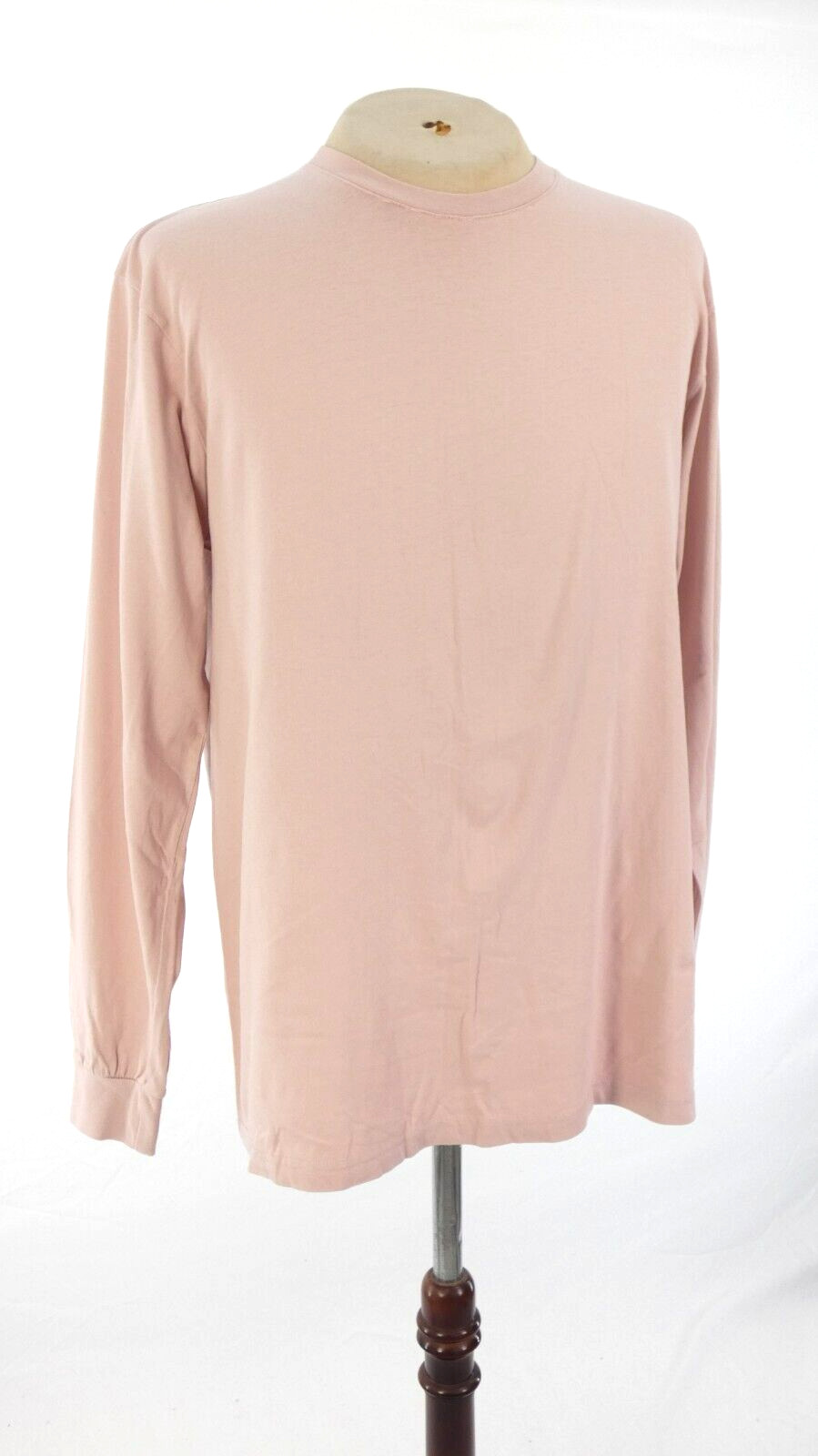 Colorful Standard T Shirt Organic Cotton Pre Washed Pale Pink Long Sleeve Size L gallery