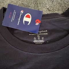 Champion Mens Classic Jersey Script Logo T-Shirt—Brand New—Various Sizes