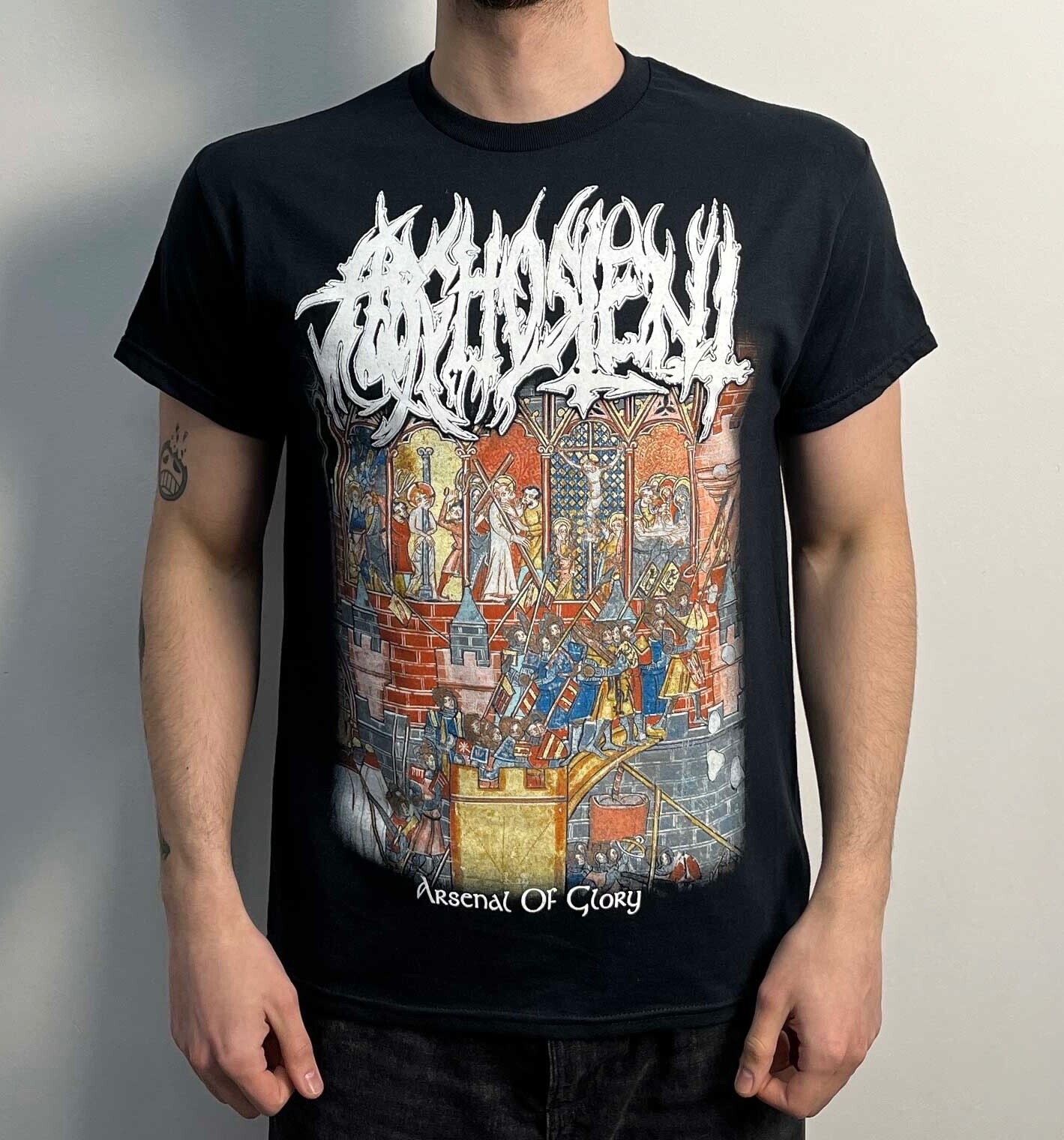 Arghoslent - Arsenal Of Glory OFFICIAL Merchandise T-Shirt Black mayhem gallery