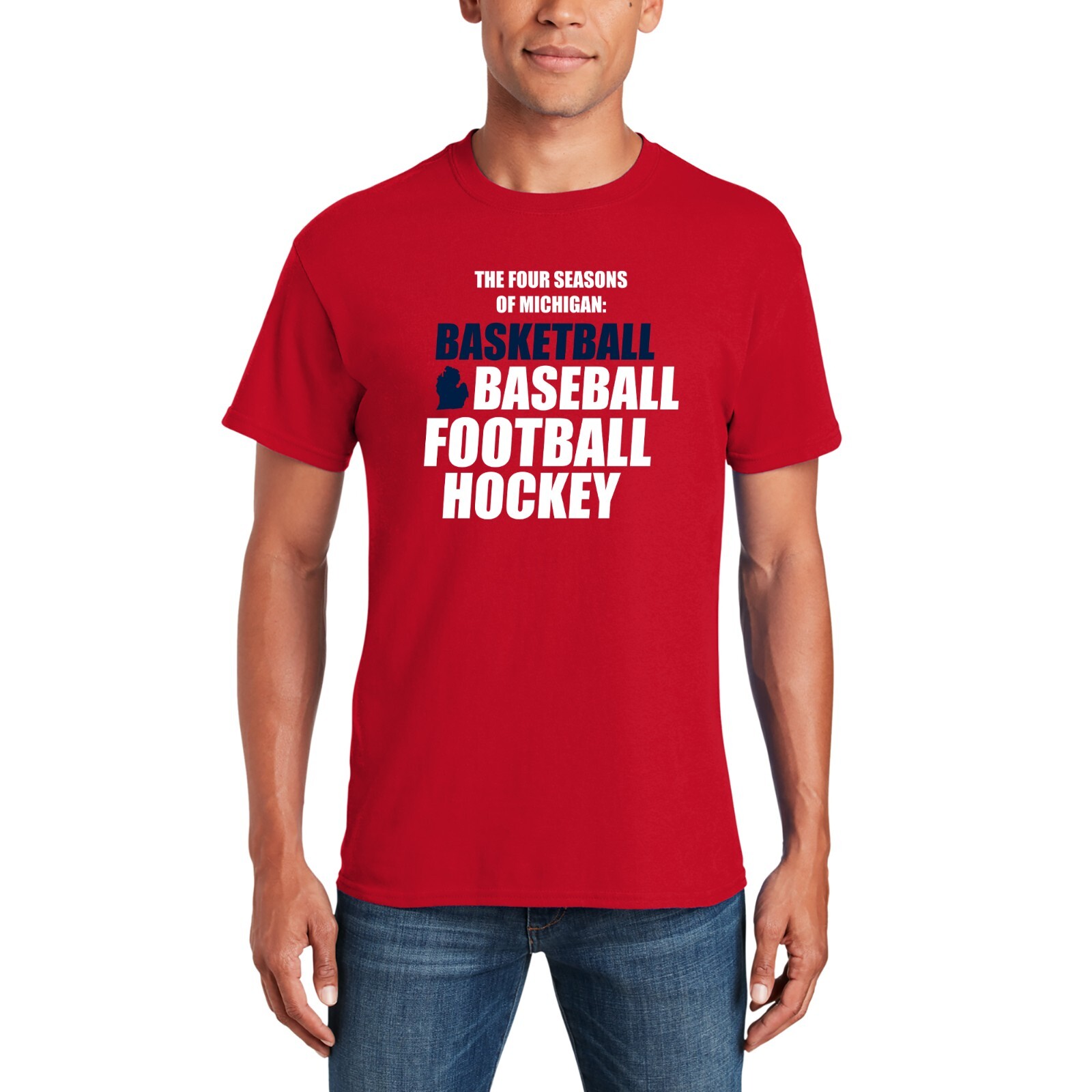 Four Seasons of Michigan T-Shirt gallery