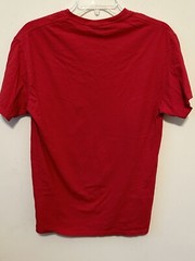 Rudolph Abominable Snow Monster Men’s Size M Red Short Sleeve Pullover Shirt