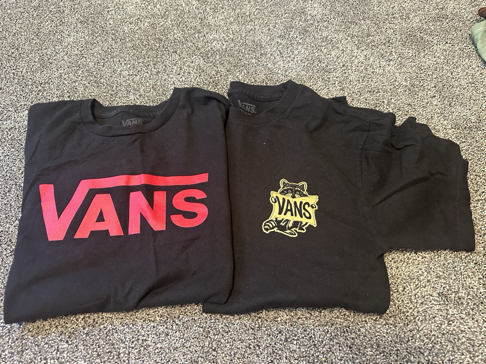 Vans Graphic Logo T-Shirts Black Pack of 2
