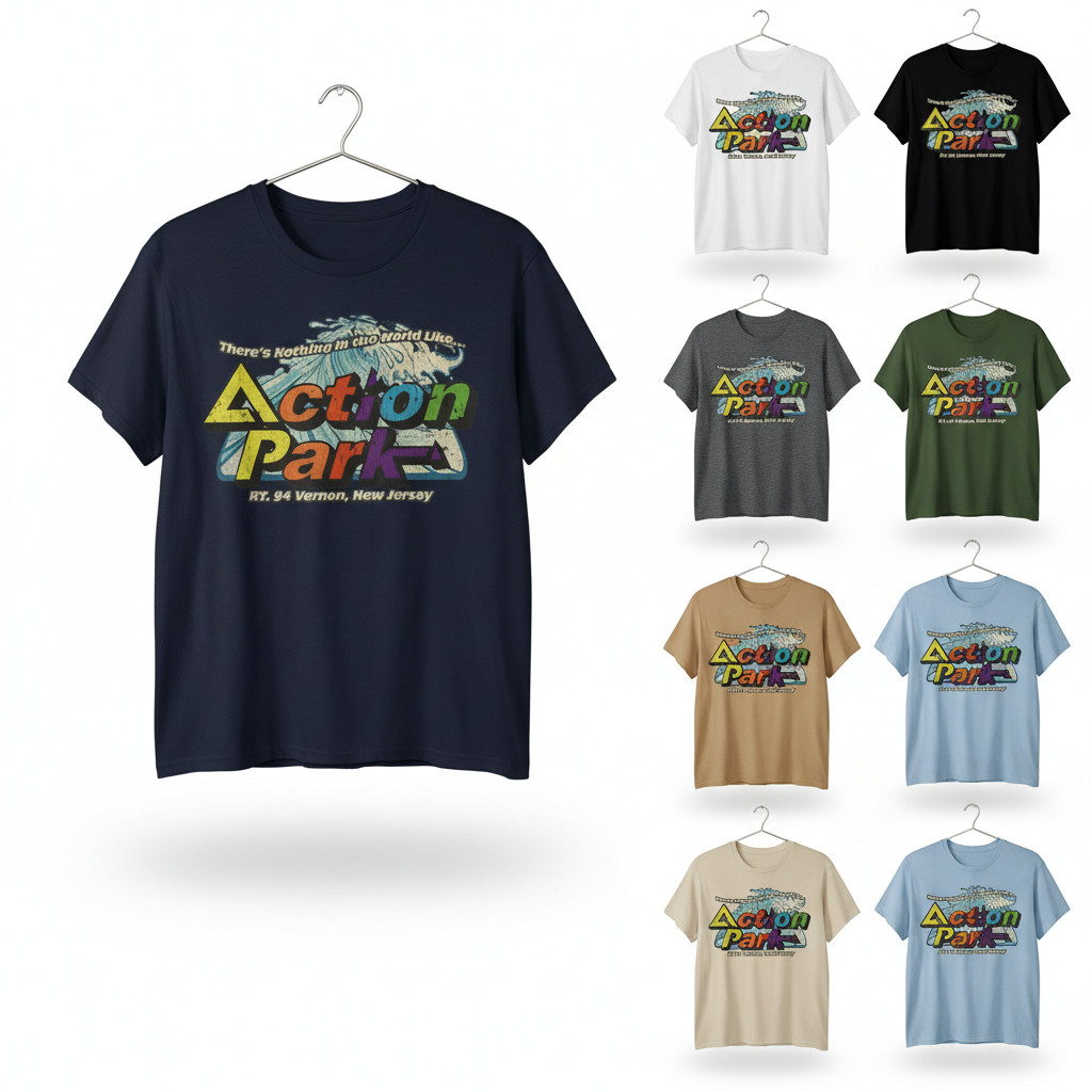 Funny Action Park New Jersey 1978 Vintage T-Shirt TA79 gallery
