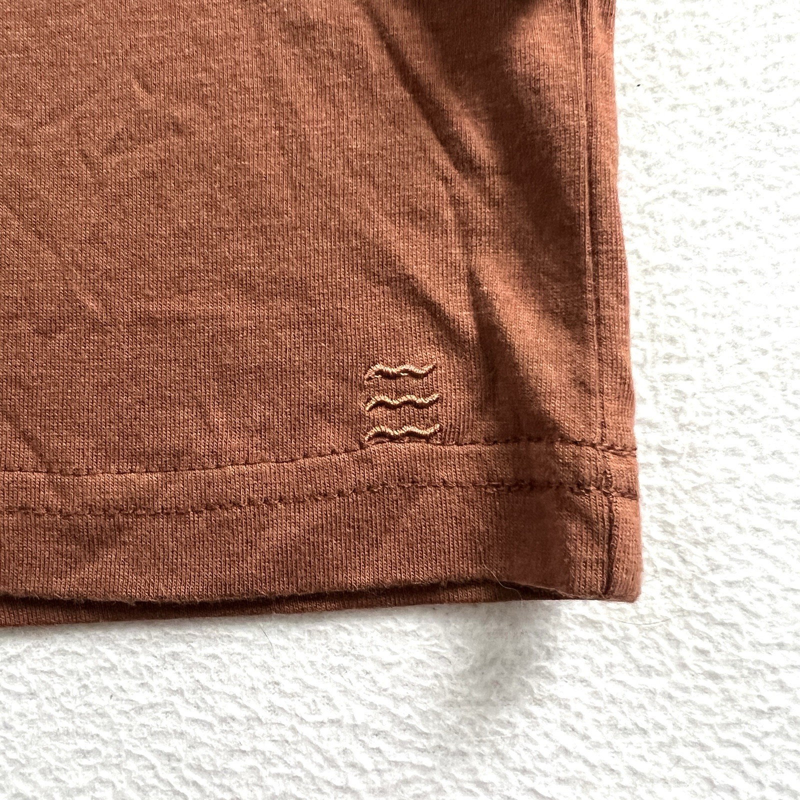 NWT Free Fly Men Desert Sand Red Bamboo Heritage Henley Long Sleeve Shirt Top M gallery