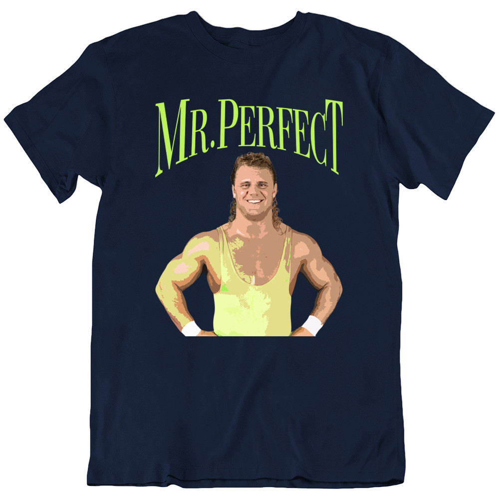 Wrestling Legend Mr. Perfect Martial Art Wrestler T Shirt Tee Shirts Gift New gallery